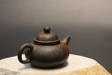 Load image into Gallery viewer, Wood Fired Rongtian Yixing Teapot, Qinghuini clay, 柴烧青灰泥容天壶, 200ml, No.1