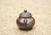 Load image into Gallery viewer, Wood Fired Panhu Yixing Teapot, Zini clay, 柴烧紫泥潘壶, 120ml