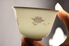 Load image into Gallery viewer, 120ml Four Season Flowers Fencai Jingdezhen Porcelain Gaiwan