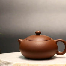 Load image into Gallery viewer, Zhuni Bian Xishi Yixing Teapot, 朱泥西施壶, 120ml