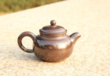 Load image into Gallery viewer, Wood Fired Panhu Nixing Teapot, 柴烧坭兴潘壶, no.4, 90ml
