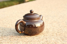 Load image into Gallery viewer, Wood Fired Panhu Nixing Teapot, 柴烧坭兴潘壶, no.4, 90ml