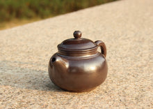 Load image into Gallery viewer, Wood Fired Panhu Nixing Teapot, 柴烧坭兴潘壶, no.4, 90ml