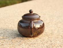 Load image into Gallery viewer, Wood Fired Panhu Nixing Teapot, 柴烧坭兴潘壶, no.4, 90ml