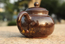 Load image into Gallery viewer, Wood Fired Panhu Nixing Teapot, 柴烧坭兴潘壶, no.4, 90ml