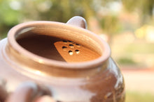 Load image into Gallery viewer, Wood Fired Panhu Nixing Teapot, 柴烧坭兴潘壶, no.4, 90ml