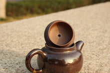 Load image into Gallery viewer, Wood Fired Panhu Nixing Teapot, 柴烧坭兴潘壶, no.4, 90ml
