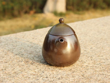 Load image into Gallery viewer, Wood Fired Longdan Nixing Teapot, 柴烧坭兴龙蛋壶, 100ml