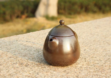 Load image into Gallery viewer, Wood Fired Longdan Nixing Teapot, 柴烧坭兴龙蛋壶, 100ml