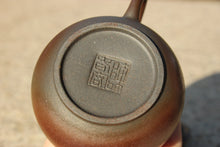 Load image into Gallery viewer, Wood Fired Small Shuiping Yixing Teapot, Dicaoqing clay, 柴烧底槽青小水平壶, 80ml
