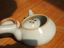 Load image into Gallery viewer, 160ml Ruyao Kind Kyusu Side Handle Teapot 仿古汝窑天青侧把壶