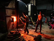 Load image into Gallery viewer, Wood Fired Fanggu Nixing Teapot, 柴烧坭兴仿古壶, 100ml