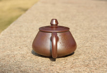 Load image into Gallery viewer, Wood Fired Shipiao Nixing Teapot, 柴烧坭兴石瓢壶, 90ml