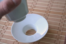 Load image into Gallery viewer, 100ml Little Horseshoe Tianbai Jingdezhen White Porcelain Gaiwan