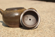 Load image into Gallery viewer, Wood Fired Small Shuiping Yixing Teapot, Dicaoqing clay, 柴烧底槽青小水平壶, 80ml