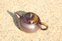 Load image into Gallery viewer, Wood Fired Small Shuiping Yixing Teapot, Dicaoqing clay, 柴烧底槽青小水平壶, 80ml