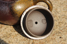 Load image into Gallery viewer, Wood Fired Small Shuiping Yixing Teapot, Dicaoqing clay, 柴烧底槽青小水平壶, 80ml