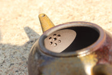 Load image into Gallery viewer, Wood Fired Small Shuiping Yixing Teapot, Dicaoqing clay, 柴烧底槽青小水平壶, 80ml