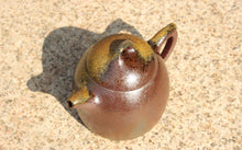 Load image into Gallery viewer, Wood Fired Qinquan Yixing Teapot, Benshan Zini clay, 柴烧本山紫泥秦权壶, 200ml