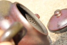 Load image into Gallery viewer, Wood Fired Aipan Yixing Teapot, Dicaoqing clay, 柴烧底槽青矮潘壶, 150ml