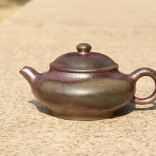 Load image into Gallery viewer, Wood Fired Aipan Yixing Teapot, Dicaoqing clay, 柴烧底槽青矮潘壶, 150ml