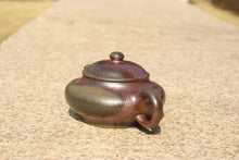 Load image into Gallery viewer, Wood Fired Aipan Yixing Teapot, Dicaoqing clay, 柴烧底槽青矮潘壶, 150ml