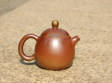 Load image into Gallery viewer, Wood Fired Longdan Nixing Teapot, 柴烧坭兴龙蛋壶, 110ml