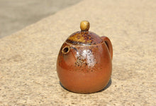 Load image into Gallery viewer, Wood Fired Longdan Nixing Teapot, 柴烧坭兴龙蛋壶, 120ml