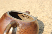 Load image into Gallery viewer, Wood Fired Xishi Nixing Teapot, 柴烧坭兴西施壶,90ml