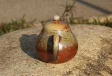 Load image into Gallery viewer, Wood Fired Pear Nixing Teapot, 柴烧坭兴梨形壶, 210ml