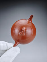 Load image into Gallery viewer, Fully Handmade Zhuni Dragon Egg Teapot by YuBo 余波极品朱泥龙蛋壶 150ml
