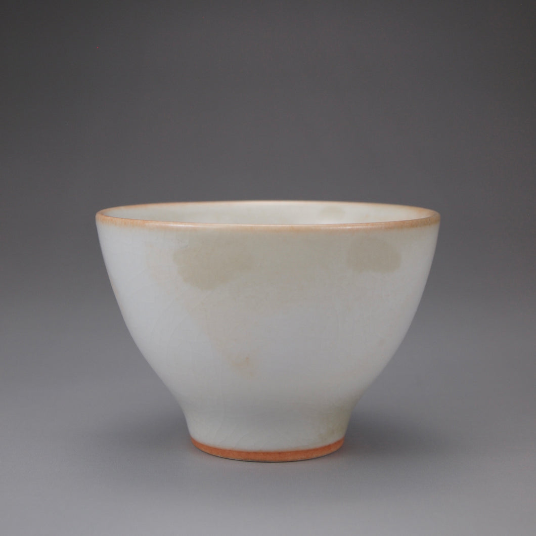 Ink Painting Series Teacup by Taoshan Studio No.2 桃山房赤白杯 100ml