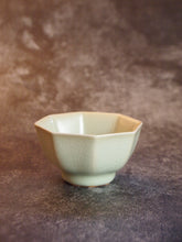 Load image into Gallery viewer, 100ml Renaissance Series Ruyao Big Octagon Teacup 汝窑复古釉八角杯
