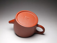 Load image into Gallery viewer, Xiao Hongni Zhitong Yixing Teapot with Diancai Bats and Peaches 点彩小红泥直筒 100ml
