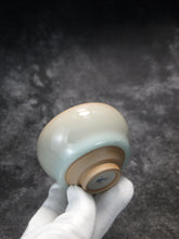 Load image into Gallery viewer, 100ml Ltd. Ed. Ruyao FangHua Beauty’s Shoulder Teacup 汝窑芳华美人肩
