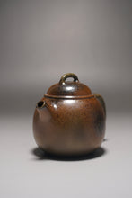 Load image into Gallery viewer, Wood Fired Egg Nixing Teapot by Li Wenxin  李文新柴烧坭兴蛋形壶 105ml
