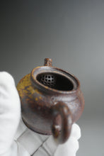 Load image into Gallery viewer, Wood Fired Rustic Nixing Teapot by Li Wenxin 李文新柴烧坭兴壶 105ml
