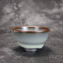 Load image into Gallery viewer, 105ml Zen Series Ruyao Champion Teacup 汝窑悟道杯
