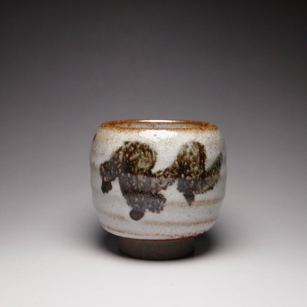 Shino Glazed Stoneware Teacup no.2 手工陶艺志野杯 105ml