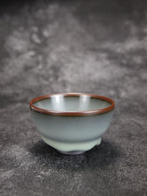 Load image into Gallery viewer, 105ml Zen Series Ruyao Champion Teacup 汝窑悟道杯
