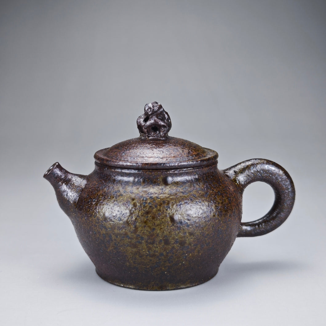 Wood Fired Taihushi Nixing Teapot by Li Wenxin 李文新柴烧太湖石 110ml