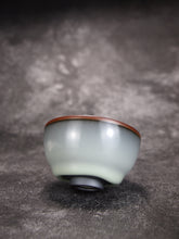 Load image into Gallery viewer, 110ml Zen Series Ruyao Champion Teacup 汝窑悟道杯
