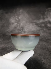 Load image into Gallery viewer, 110ml Zen Series Ruyao Champion Teacup 汝窑悟道杯
