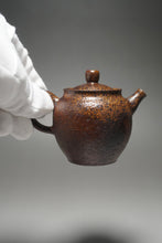 Load image into Gallery viewer, Wood Fired Julun Nixing Teapot by Li Wenxin 李文新柴烧坭兴壶 110ml
