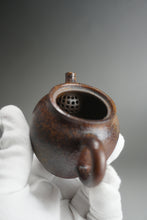 Load image into Gallery viewer, Wood Fired Julun Nixing Teapot by Li Wenxin 李文新柴烧坭兴壶 110ml
