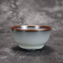 Load image into Gallery viewer, 110ml Zen Series Ruyao Champion Teacup 汝窑悟道杯
