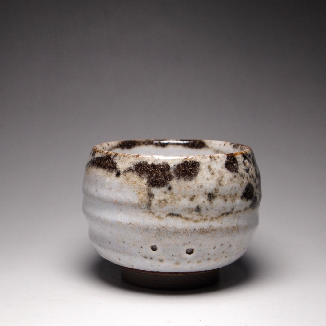 Shino Glazed Stoneware Teacup no.5 手工陶艺志野杯 110ml