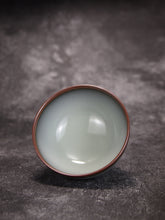 Load image into Gallery viewer, 110ml Zen Series Ruyao Champion Teacup 汝窑悟道杯
