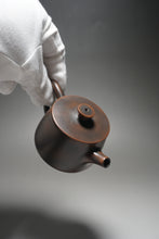 Load image into Gallery viewer, 115ml Hanwa Dark Nixing Teapot by Li Wenxin 李文新坭兴汉瓦 (深）
