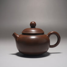 Load image into Gallery viewer, 115ml Classic Round Nixing Teapot by Li Wenxin李文新坭兴扁壶
